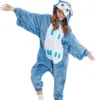 Pyjama Onesie Kigurumi Kostüm für Kinder Eule 122 Produktbild-Vorschau 3