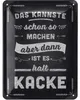 LANOLU retro Blechschilder Sprüche lustig "dann halt Produktbild-Vorschau 7