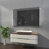 Badspiegel mit LED Beleuchtung und Touch-Schalter - Paris - Produktbild-Vorschau 3
