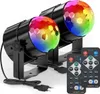 Auronic Discolampen - LED Discokugel Kinder - 2 Stück - Produktbild-Vorschau 1