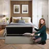 MG Design Polsterhocker Grau 45x120 cm - Stauraum 140L, bis Produktbild-Vorschau 3