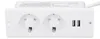 Vstavaná napájacia zásuvka s 2 USB portmi 10 A v stredovej Náhľad obrázku produktu 2