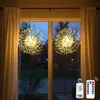 2x Löwenzahn Lichterkette Batterie 198 LED Produktbild-Vorschau 1