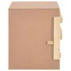 vidaXL Nid de poule 3 compartiments 72 x 33 x 38 cm Pin Voir les images du produit 11