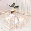 Holz Laufstall Baby 160×180 cm & Luxe Spielmatte (4 cm) – Produktbild-Vorschau 4