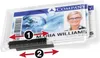 DURABLE Pouzdro na 2 ID karty PUSHBOX, transparentní, Náhled obrázku produktu 4