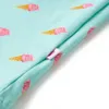 vidaXL Kinderkleid mit Kordelzug Helles Minzgrün 116 Produktbild-Vorschau 5