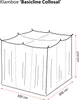 Moustiquaire Deconet Colossal 300 x 300 cm Voir les images du produit 6
