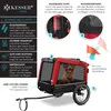 KESSER® Hundeanhänger Boxer 3-in-1 Hundebuggy & Jogger Produktbild-Vorschau 3