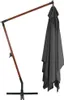 vidaXL Ombrello Ampel con palo in legno 400x300 cm Anteprima dell’immagine prodotto 2