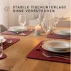 Platzsets Filz 6er Set 45x30cm, Filztischset Platzdeckchen Produktbild-Vorschau 7