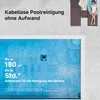 Dreame Z1, Robotický vysavač, Bazén, Černá, Spodek, Zeď, Náhled obrázku produktu 3