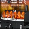 KESSER® Grill Grillwagen XXL Holzkohlegrill mit Deckel, Produktbild-Vorschau 2
