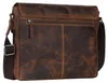 GREENBURRY Umhängetasche Schultertasche Vintage A4 Produktbild-Vorschau 2
