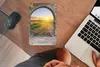 MuchoWow® Mauspad Mousepad Landleben - Sonne - Aussicht - Produktbild-Vorschau 3