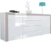 Vladon Sideboard Kommode La Paz,  Germany, Korpus in Weiß Produktbild-Vorschau 1