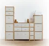 Regal "tidy box" mit 3 körben aus braunem bambus - 5 five Produktbild-Vorschau 10