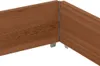 vidaXL Kvetináč hnedý 150x100 cm z masívneho borovicového Náhľad obrázku produktu 6