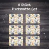 Tischset 6x45x30 cm Platzset Tischmatte Platzmatte Produktbild-Vorschau 4
