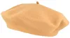 Kopka klassische Baskenmütze aus 100% Schurwolle in beige