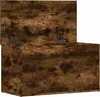 vidaXL Skrzynia do przechowywania dąb wędzony 84x42x46 cm Podgląd zdjęcia produktu 10
