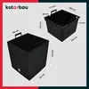KOTARBAU® Set di 2 vasi da fiori 64 L in plastica antracite Anteprima dell’immagine prodotto 3