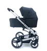 Pixini Kinderwagen 2in1 Cariba silber/schwarz Produktbild-Vorschau 2