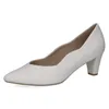 Caprice Damen Pumps Trichterabsatz Leder Wellenkante Produktbild-Vorschau 4