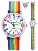 Kinder Armbanduhr Mädchen Jungen Uhr Lernuhr Einschulung 2 Produktbild-Vorschau 2