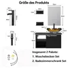 Puluomis Badmöbel Set mit Waschbecken Produktbild-Vorschau 7
