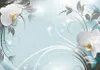 Fototapete selbstklebend Blumen Orchidee 343x256 cm Tapete Produktbild-Vorschau 2