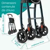 ELONEO Wohnungsrollator 54cm breit, faltbar und leicht, Produktbild-Vorschau 15