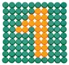Eduplay Knopf-Mosaik Spielzeug Set 1010 Stück mehrfarbig Produktbild-Vorschau 9