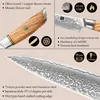 XinZuo - Damast Steakmesser 4 Stück - B37 Lan Serie Produktbild-Vorschau 5