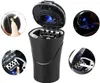 Popolník do auta s vekom Zapaľovač cigariet do auta USB Náhľad obrázku produktu 6