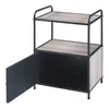 Beistelltisch ’Gulen’ mit Ablagen und Schrank 60 x 43 x 33 Produktbild-Vorschau 4