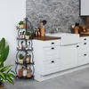 Étagère d'angle en métal Relaxdays, 5 tablettes, L x H x P Voir les images du produit 2