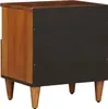 vidaXL Nachtkastje, bruin, 40 x 33 x 46 cm, massief Productafbeelding-voorbeeld 4