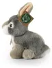 Peluche Conejo Gris 16 Cm Ecológico Vista previa de la imagen del producto 7