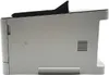 Side view of a gray and black printer on a white background. Produktbild-Vorschau