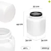 Garronda 40L Plastikfass BPA-freies quadratisches Fass und Produktbild-Vorschau 3