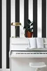 ESTAhome carta da parati strisce bianco e nero 53 cm x Anteprima dell’immagine prodotto 6