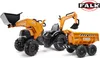 Tracteur FALK Case IH avec pelle rétro, orange, avec Voir les images du produit 24