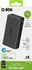 The image shows the retail packaging of a black SBS power bank. Náhľad obrázku produktu