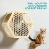 Navaris Katzen Kletterwand 4er Set - Katzenkletterregale Produktbild-Vorschau 3