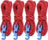 4 Stück Abspannseile, 4 Meter Zeltschnur, Φ 3 mm Produktbild-Vorschau 1