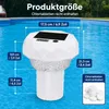Solar Dosierschwimmer Pool, 3-in-1 Thermometer LED, 8 Produktbild-Vorschau 2