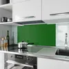 Küchenrückwand Spritzschutz Glas mit Motiv Dunkelgrüner Produktbild-Vorschau 2
