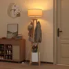 Stojací lampa Puluomis se stojanem na kabáty 176 cm, 8 Náhled obrázku produktu 8