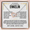 Pour ma grand-mère - Collier femme à cœurs reliés - Voir les images du produit 1